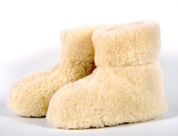 Nordlys ull tøfler – natur