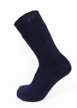 Nordlys tykke og varme Ullsokker – Marine – 80% ull