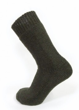 Nordlys tykke og varme Ullsokker – Grønn  – 80% ull