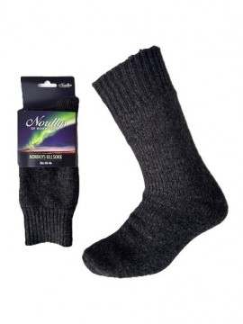  Nordlys tykke og varme Ullsokker – koks – 80% ull