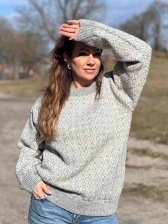 Nordlys Ullgenser for dame og herre